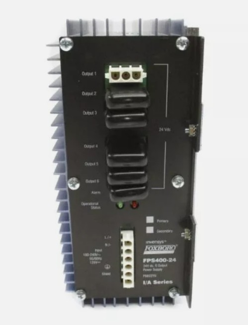 Foxboro P0922YU Standard 200 Series Power Supplies Provide 24 V DC To Standard 200 Series Baseplates