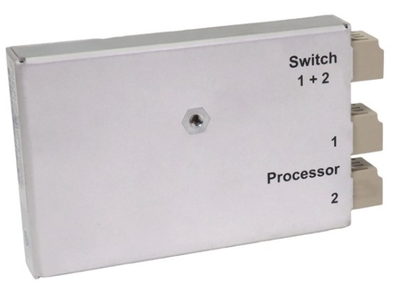 Foxboro P0926AH FIBER SPLITTER COMBINER Passive Fiber Optic Distribution Unit Each Directed To The 2 Concentrators
