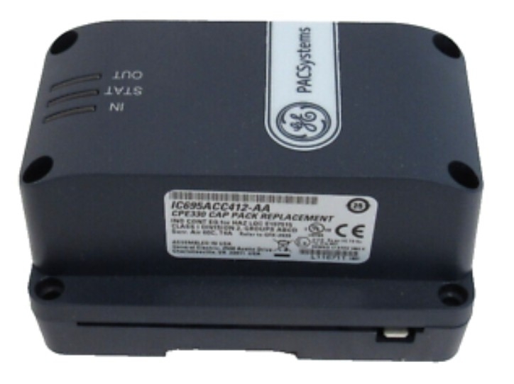 IC695ACC402 GE PACSystems RX3i Energy Pack Accessory Module CPE330 RX3i CPU Controller During Power Fluctuations Or Outages