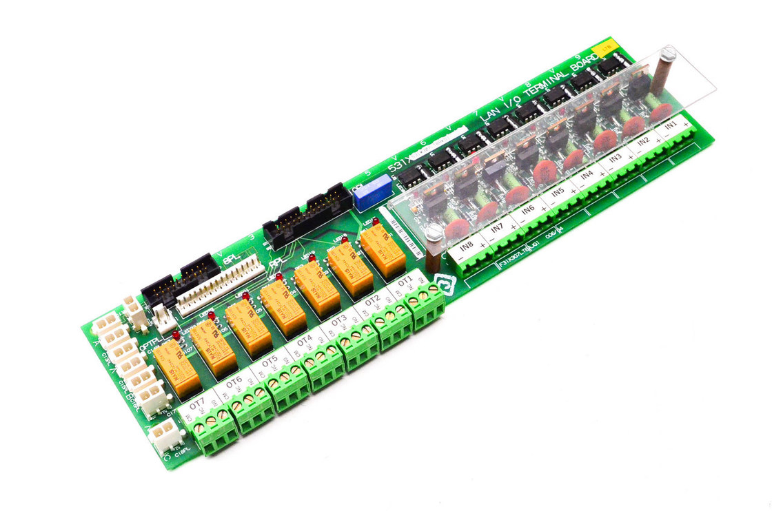 531X307LTBAKG1 GE Accept AC And DC Voltages I/O TERMINAL BOARD 24VDC Logic Signals