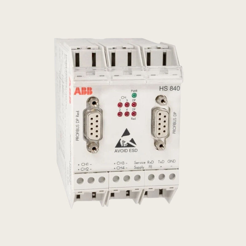 HS840 ABB LD 800P Linking Device 4-Channel Station for PROFIBUS PA to DP Network in Zone 2 Hazardous Areas