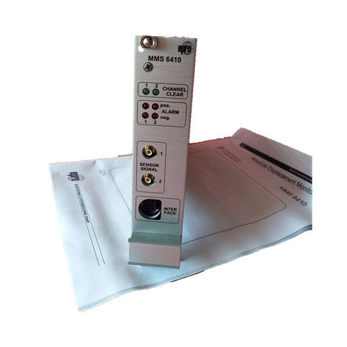 MMS 6410 Emerson EPRO Dual Channel Measuring Amplifier MMS 6410 Dcs System In Power Plant