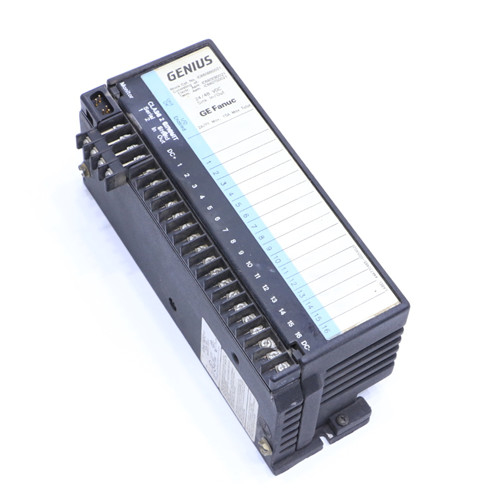 IC660BBD021 GE Fanuc GE Genius 3 Wire Sensor Compatible Block 16 Circuit Source I/O Module 24 48VDC General Electric