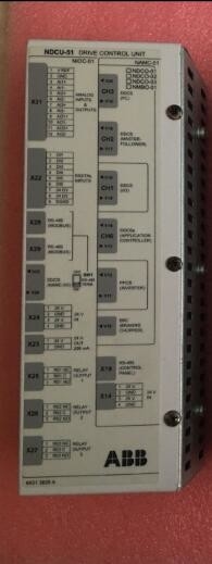 ABB DCS ACS 600 MultiDrive Modules Drive Control Unit PLC Spare Parts NDCU-51C