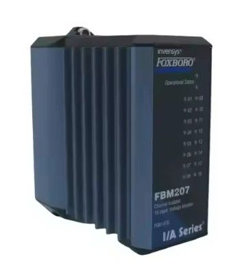 Foxboro FBM207 Voltage Monitor / Contact Sense Input Modules Supports 16 Discrete Input Signals